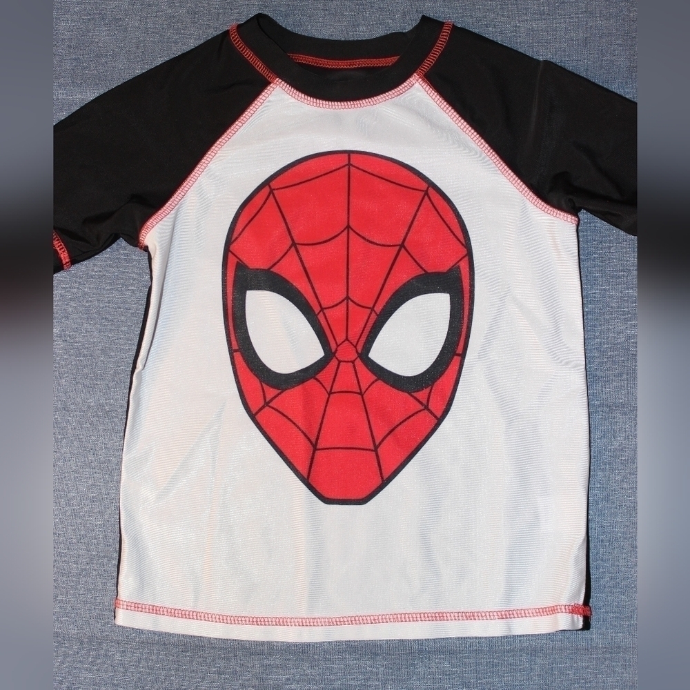 MARVEL'S Spiderman Boys Swim Shirt
